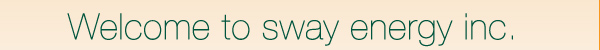 Sway Energy - Welcome